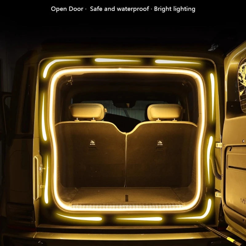 For Tank 500 Car Trunk Ambient Light Automatic Sensing Trunk Lighting Upgrade Dynamic Light Strips Outdoor Camping Lighting — view 6