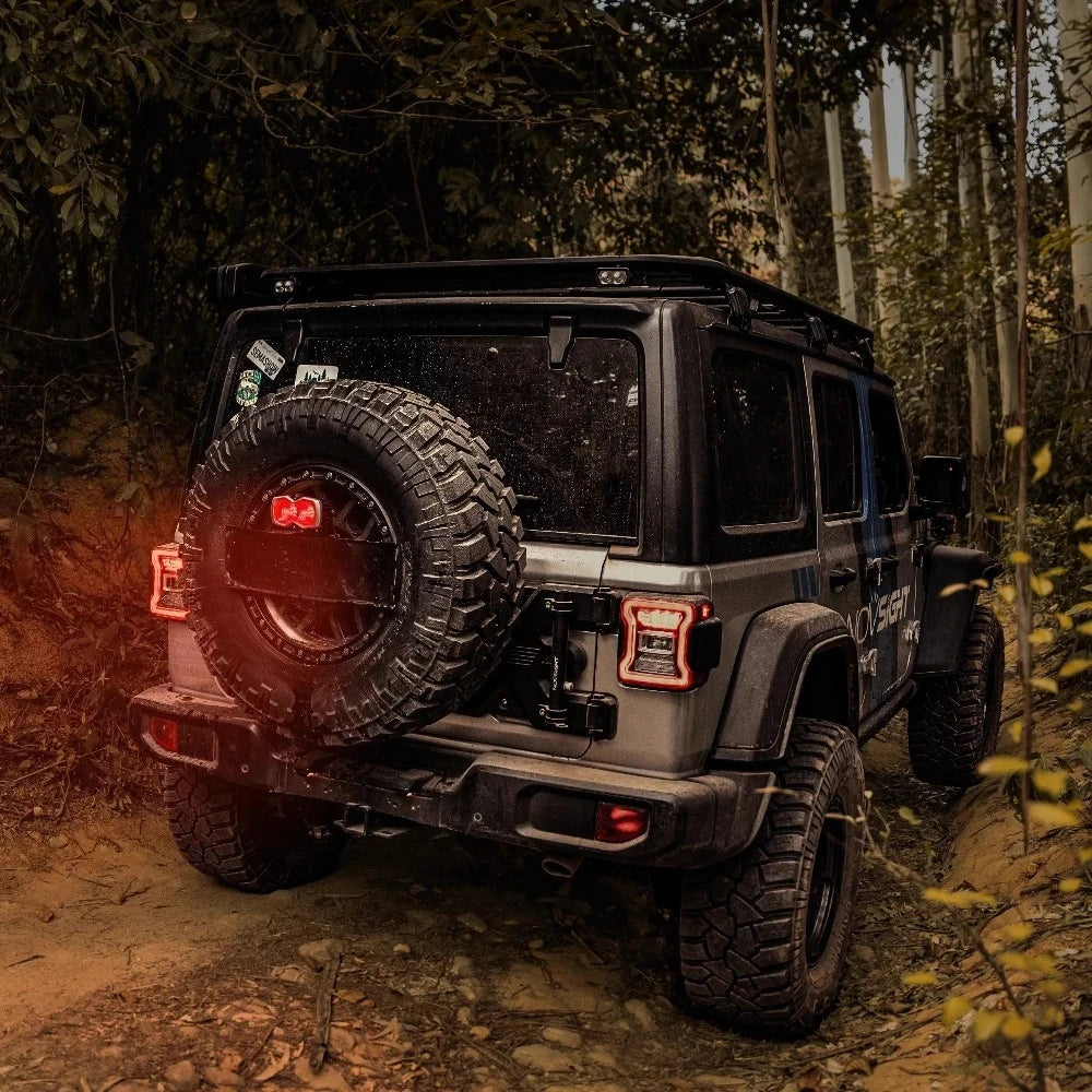 For Tank Halo Series SE Edition 4.5Inch Daytime Driving / Reversing / Braking Integrated Light for Jeep Wrangler for Ford Bronco — view 5