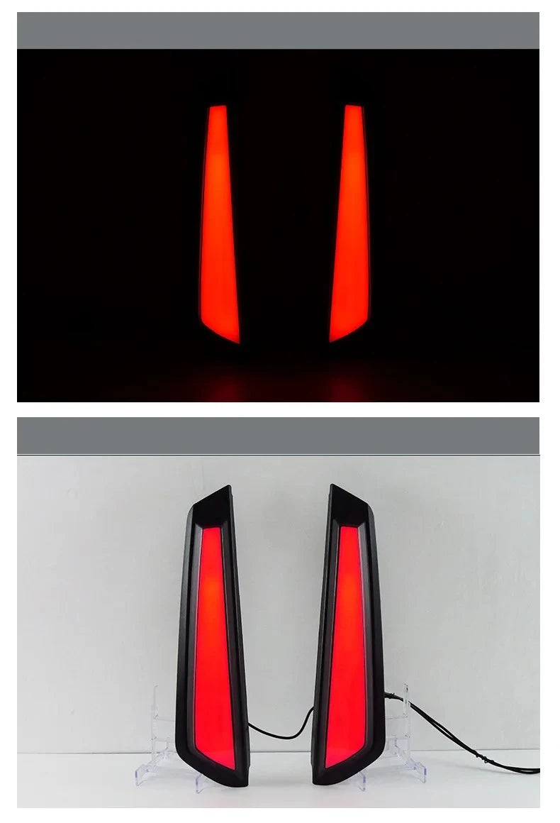 for Toyota 4runner 2025 2026 Car Rear Pillar Lamp LED Column Light Driving Brake Light DRL Braking Turn Signal Lamp 12V Daylight — view 6