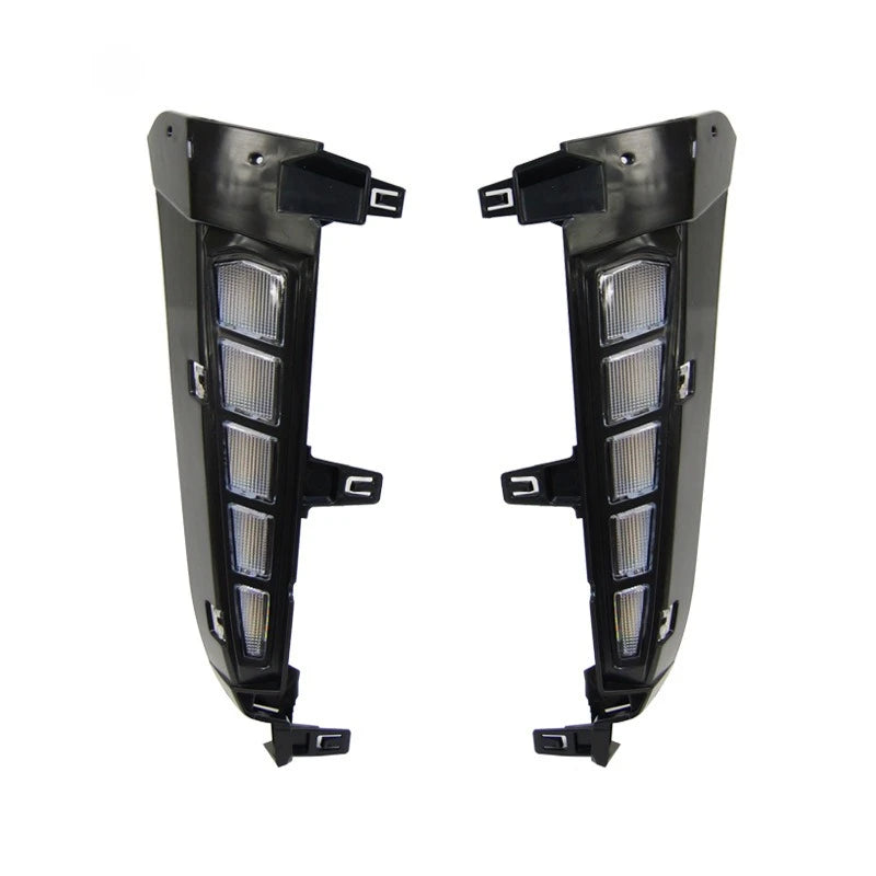 For Toyota 4Runner 2025 2026 Car Wheel Eyebrow Lights LED Daytime Running Lights Yellow Turn Signal Wheel Arch Light Accessories — view 2