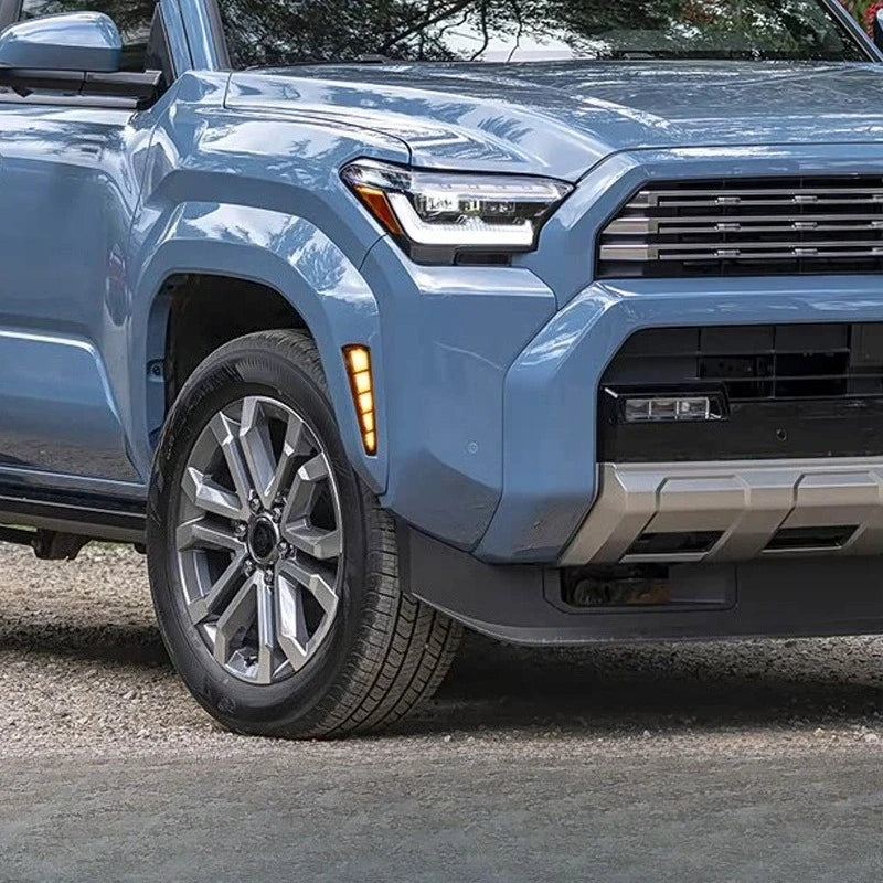 For Toyota 4Runner 2025 2026 Car Wheel Eyebrow Lights LED Daytime Running Lights Yellow Turn Signal Wheel Arch Light Accessories — view 4