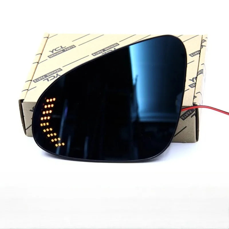 For Toyota Camry 2016 Rearview Mirror Blue Glass Anti-glare Streamer Turn Signal Heating and Defogging Rearview Lens Accessories — view 4