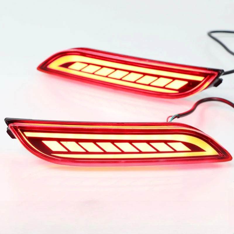 for Toyota Camry 2018 2019 2020 Car LED Rear Bumper Light Reflector Rear Fog Light Modified Driving Brake Light 12V Daylights — view 5