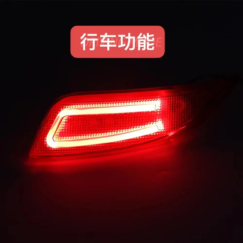 For Toyota Camry 7th Generation Car Rear Bumper Light Rear Surround Light COB Reflection Driving Braking Lights Signal Lamp — view 4