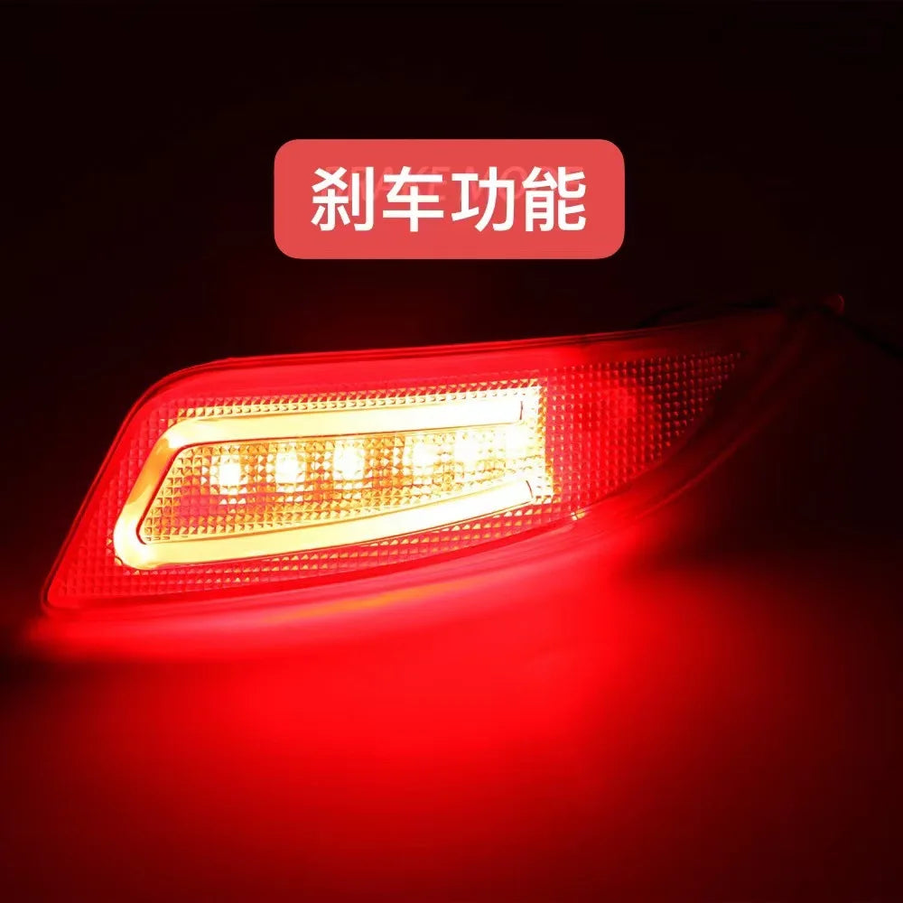 For Toyota Camry 7th Generation Car Rear Bumper Light Rear Surround Light COB Reflection Driving Braking Lights Signal Lamp — view 5