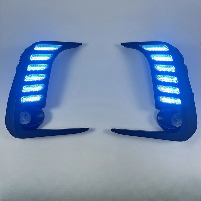 For Toyota Corolla 2019-2023 Thai Version Car Led Daytime Running Light Front Fog Lamp Modified DRL Driving Turn Signal Daylight — view 5