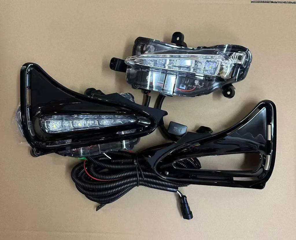 For Toyota Corolla US Edition 2017 2018 Car LED Daytime Running Front Bumper Fog Light Assembly DRL Driving Light Daylights — view 5