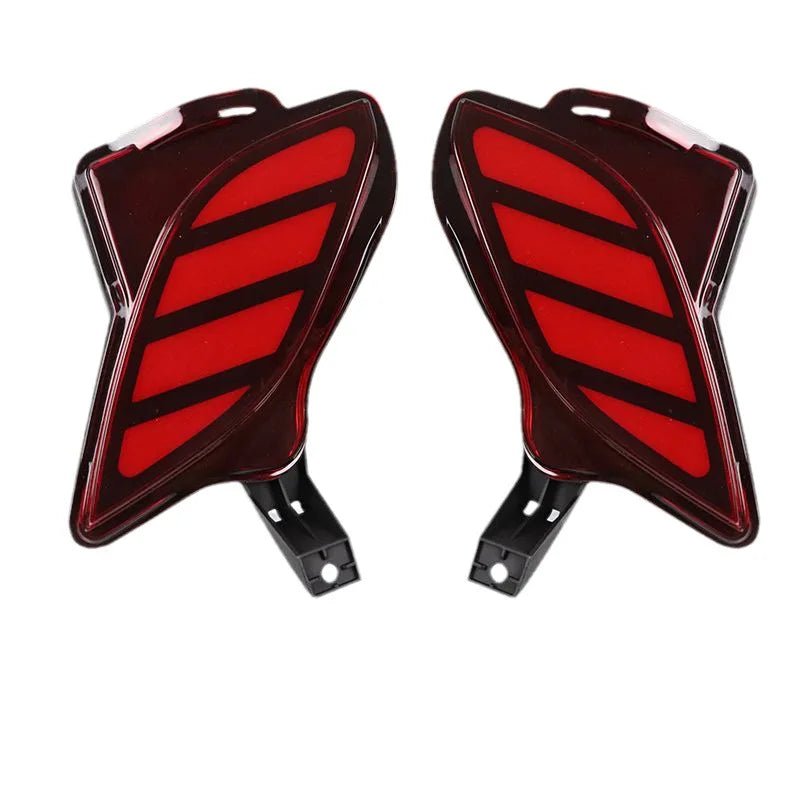 For Toyota CROWN KLUGER 2021 2022 LED Rear Bumper Light Rear Fog Lamp Driving Brake Lights DRL Dynamic Turn Signal Warning Lamp — view 6