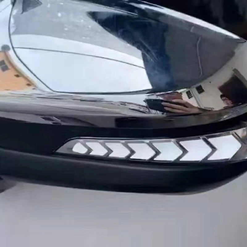 For Toyota Fortuner/Innova/4runner/Vigo/Revo LED Rearview Mirror Cover Lamp Turn Signal Welcome Light Off-road Accessories — view 4