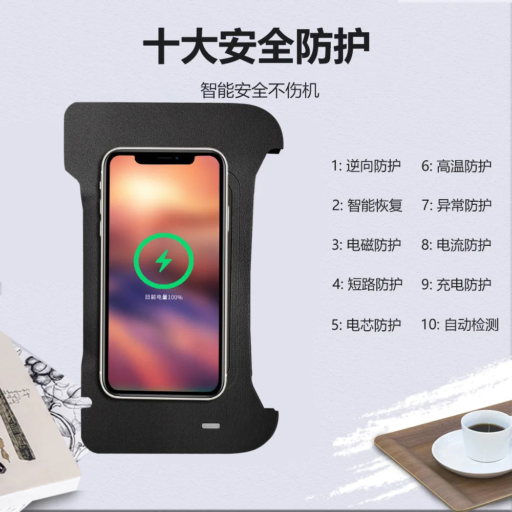 For Toyota Harrier Venza 2021-2025 Car Wireless Charger Center Console Smart Q-I/Magnetic Version Mobile Phone Fast Charging Pad — view 4