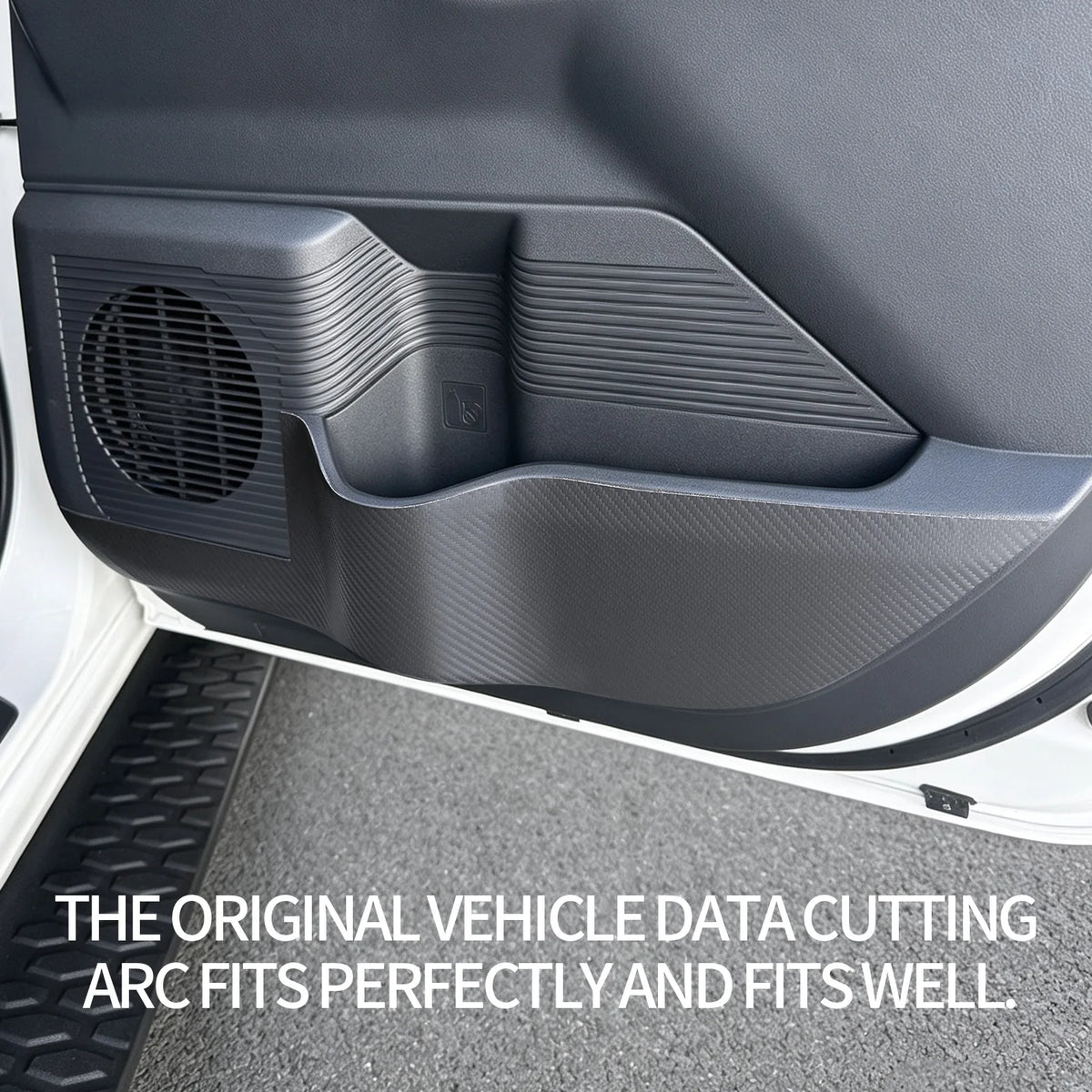 For Toyota Hilux 2026 Car Door Anti-Kick Mat Sticker Leather Car Door Panel Anti-Dirty Protection Pad Car Interior Accessories — view 3