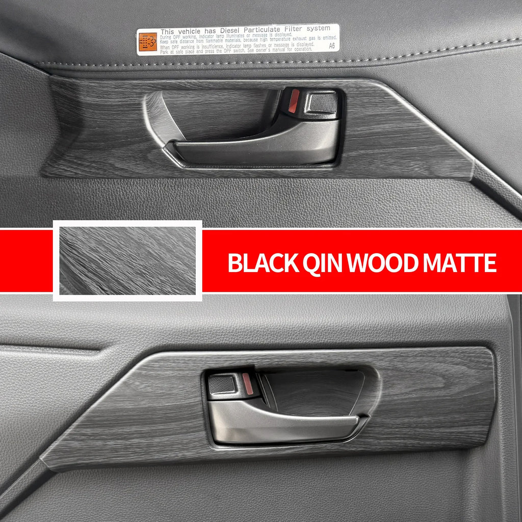 For Toyota Hilux 2026 Car Door Inner Handle Decor Cover Door Pull Handle Decorative Frame Car Styling Modification Accessories — view 1