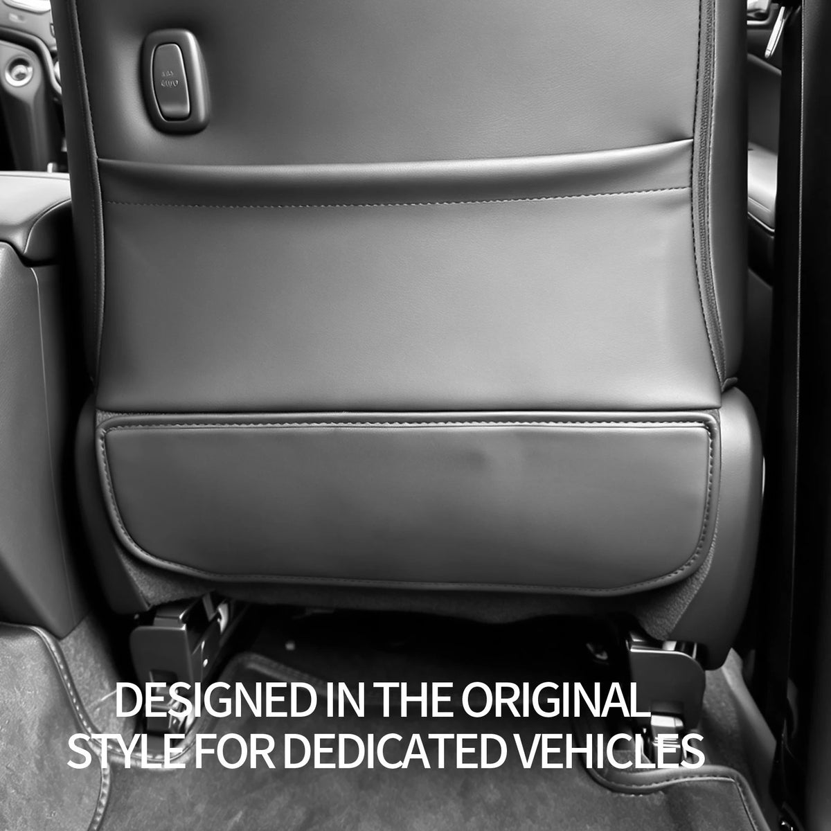 for Toyota Hilux 2026 Car Seat Back Anti-kick Pad Leather Anti-dirty Protective Cover Car Interior Upgrade Modified Accessories — view 3