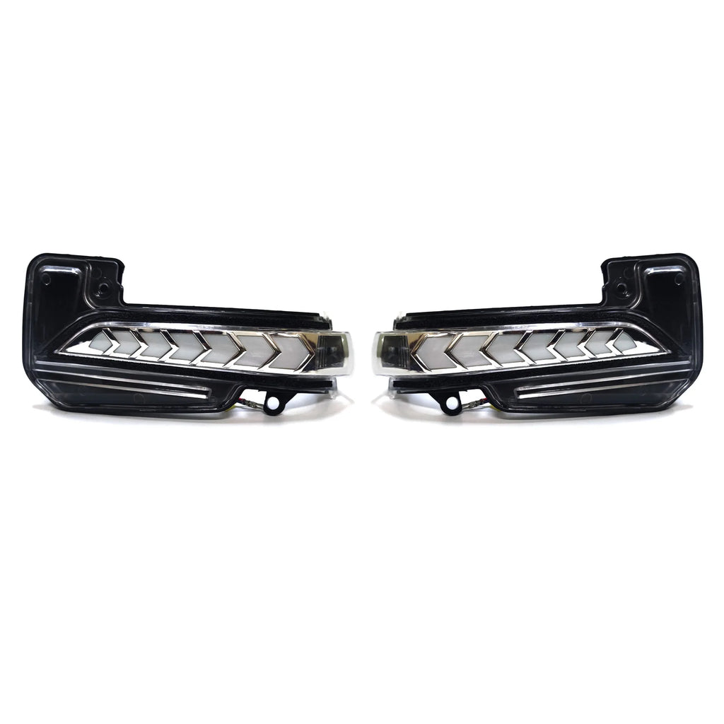 For TOYOTA HILUX GR VIGO REVO Car Rearview Mirror LED Streamer Turn Signal Daytime Running Light Side Mirror Blinker Accessory — view 2