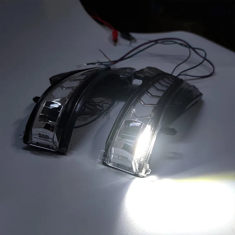 For TOYOTA HILUX GR VIGO REVO Car Rearview Mirror LED Streamer Turn Signal Daytime Running Light Side Mirror Blinker Accessory — view 4