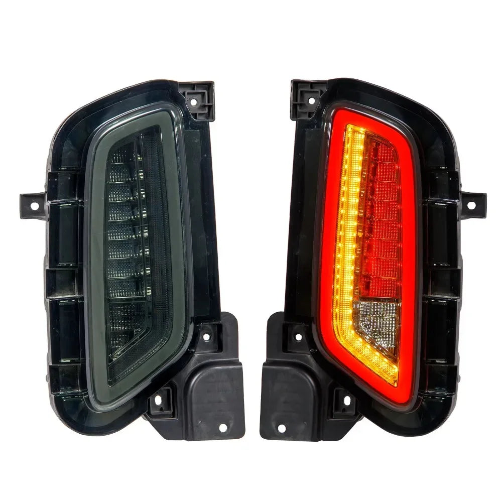 for Toyota Hyryder 2023-2024 Upgrade Red ABS LED Rear Bumper Reflector Tail Brake Lights Rear Marker Turn Signal Lamp Assembly — view 1