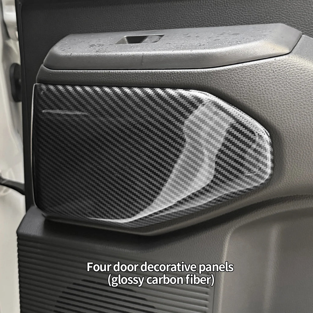 For Toyota Land Cruiser FJ 2026 Car Four Doors Decorative Panels Car Door Inner Protection Plate Anti-Scratch Trim Modification — view 3