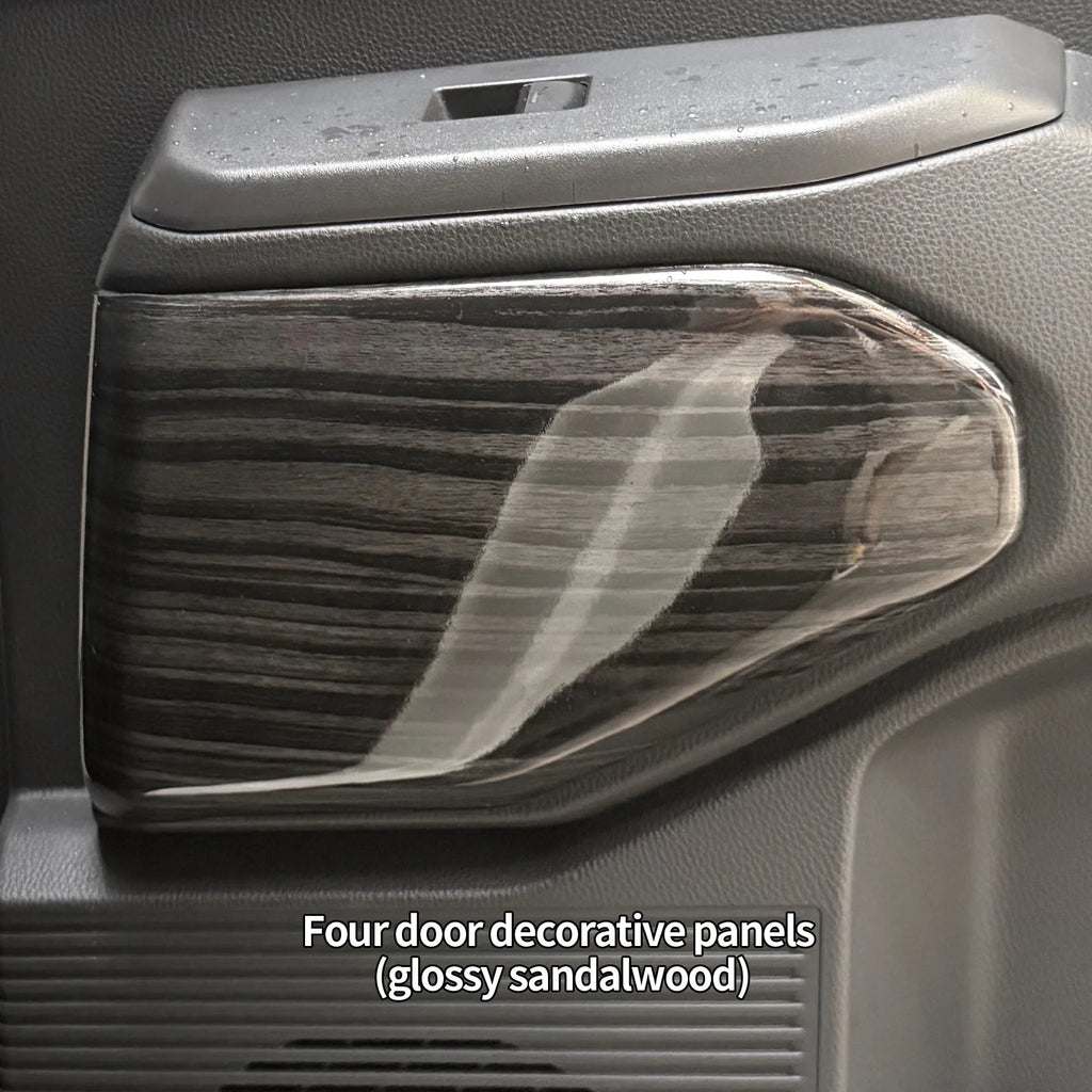 For Toyota Land Cruiser FJ 2026 Car Four Doors Decorative Panels Car Door Inner Protection Plate Anti-Scratch Trim Modification — view 4