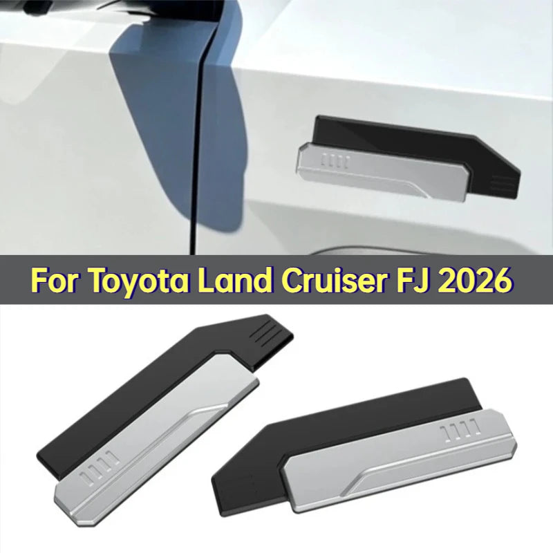 For Toyota Land Cruiser FJ 2026 Car Front Fender Decorative Bright Strip Anti‑Scratch Side Wheel Arch Trim Exterior Modified — view 1