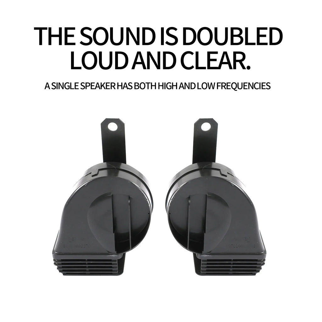 For Toyota Land Cruiser FJ 2026 High Low Dual Tone Snail Horn Waterproof High Power Auto Horn Loud Sound Modified Accessories — view 2
