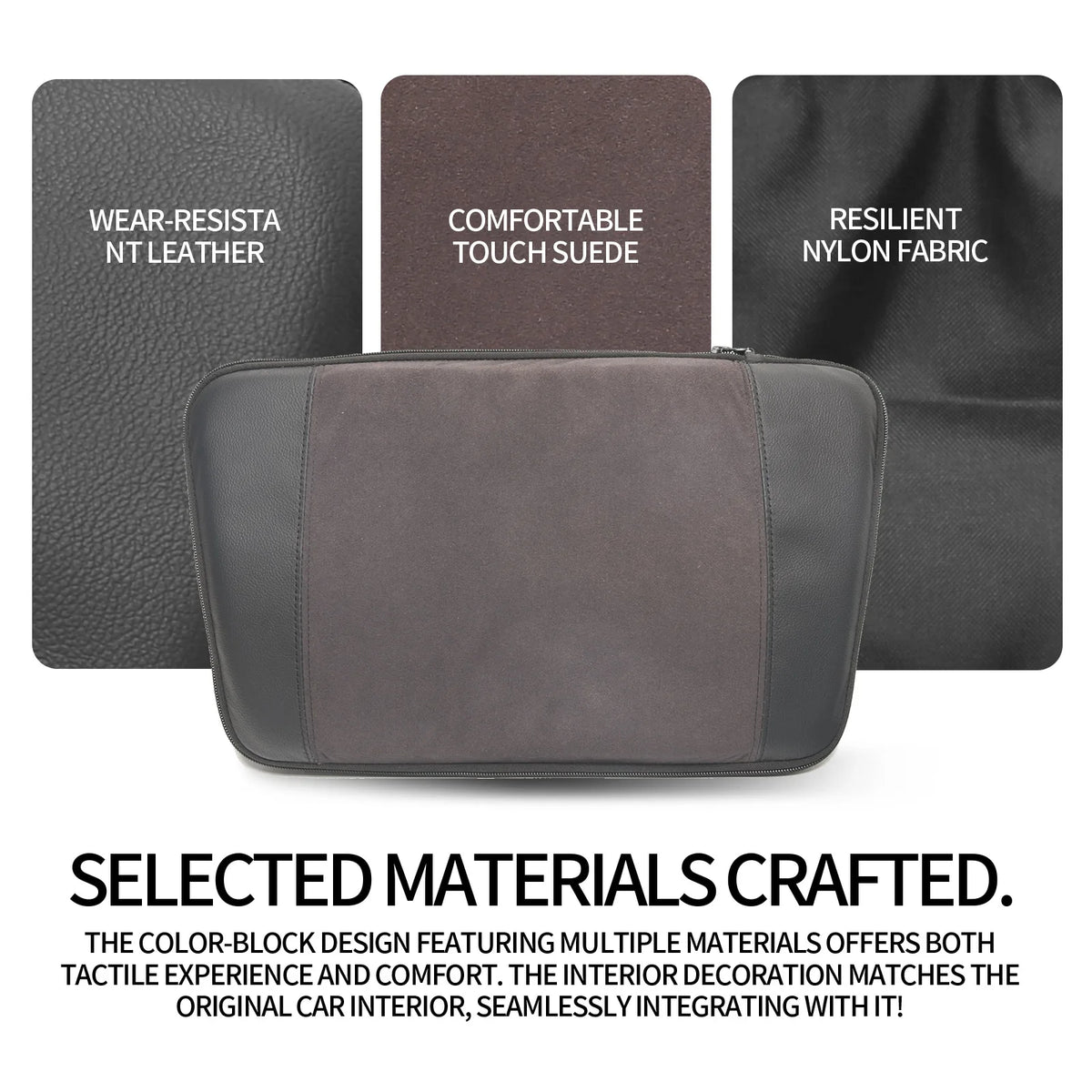 For Toyota Land Cruiser FJ 2026 Multifunctional Lumbar Support 2 in 1 Waist Cushion Storage Box Seat Pillow Modified Accessories — view 4