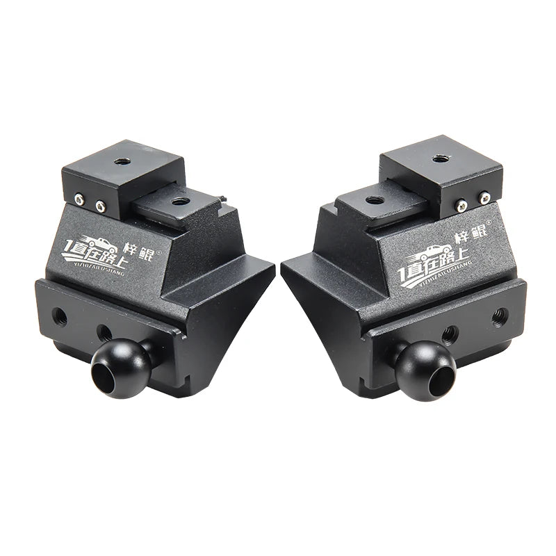 For Toyota Land Cruiser LC100 Car A Pillar Led Spotlight Bracket Front Engine Hood Quick Release Dual Guide Rail Expansion Stand — view 5