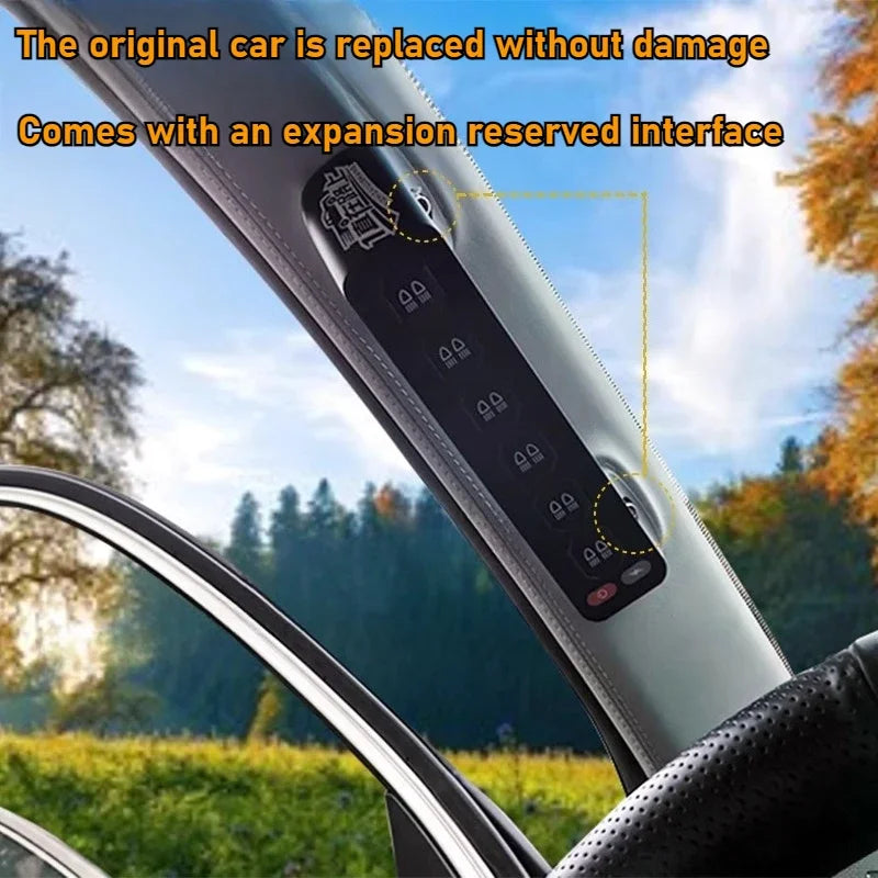 For Toyota Land Cruiser Prado LC150 2010-2023 6-way Handle Remote Control Switch Car A-Pillar Integrated Remote Control Switch — view 2