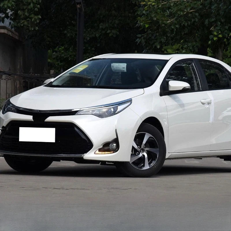 for Toyota Levin 2017 2018 Car Led Daytime Running Lights Front Fog Lights Modified DRL Driving Yellow Turn Signal Lamp Daylight — view 2