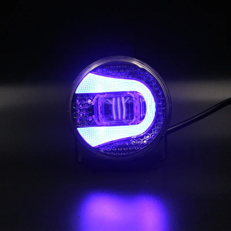 For Toyota Nissan Mitsubishi Suzuki 2Pcs DRL COB Fog Lamp 3.5 Inch 12-24V High Brightness and High Power Daytime Running Light — view 4
