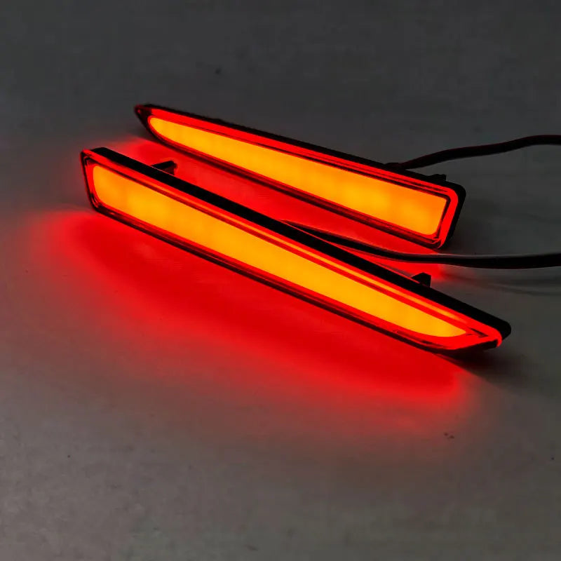 For Toyota RAIZE Car LED Rear Bumper Reflector Light Driving Brake Lights Rear Fog Lamp Dynamic Turn Singal DRL 12V Daylights — view 3