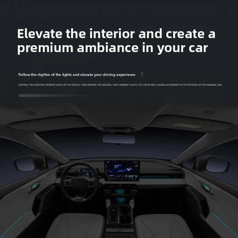 for Toyota RAV4 2026 Car Inner Door Bowl Light Ambient Lights Welcome Atmosphere Lamp Car Interior Decoration Accessories — view 4