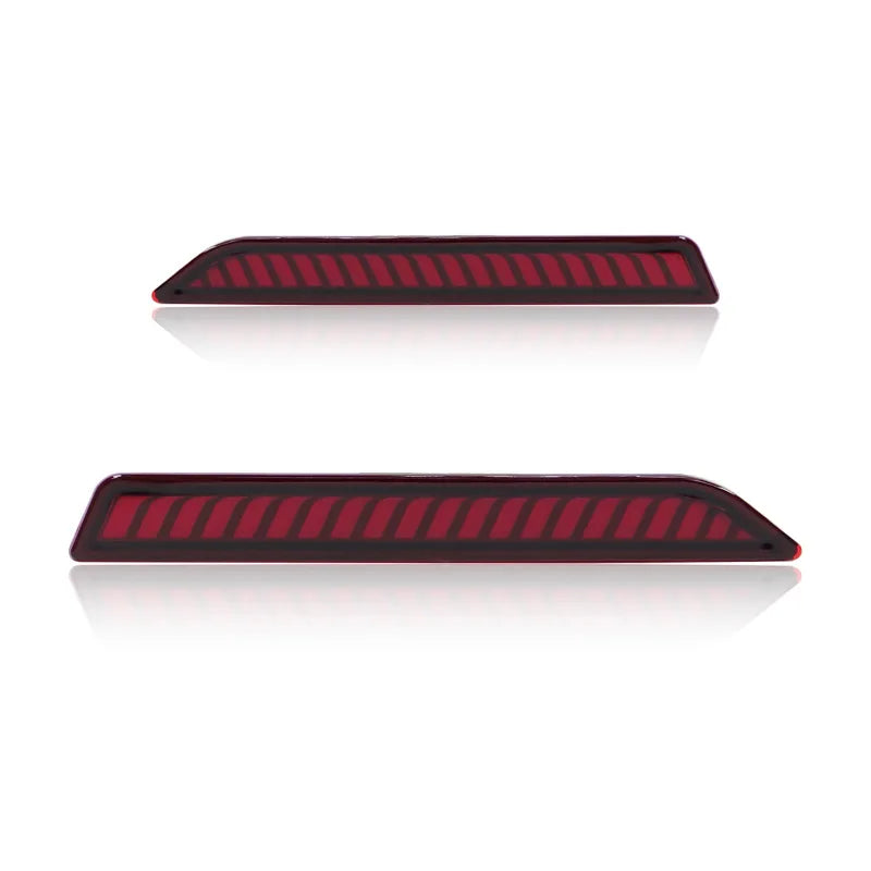 For Toyota RAV4 2026 Car Led Rear Bumper Light Reflector DRL Dynamic Turn Signal Driving Brake Light Rear Fog Lamp Modification — view 4