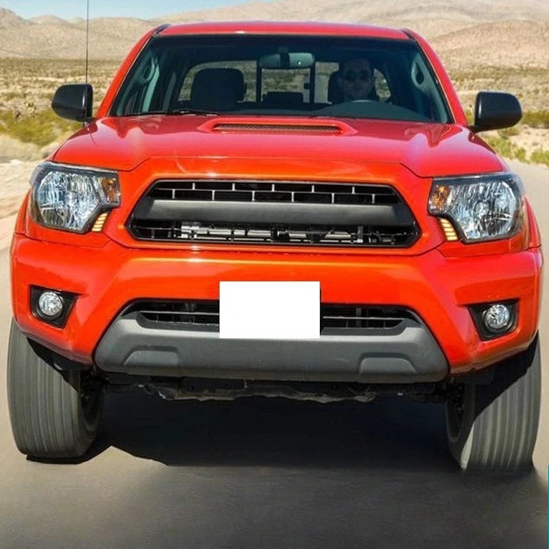 For Toyota Tacoma 2011-2015 Car LED Daytime Running Light White Daylights with Dynamic Turn Signal DRL Fog Light Assembly — view 4