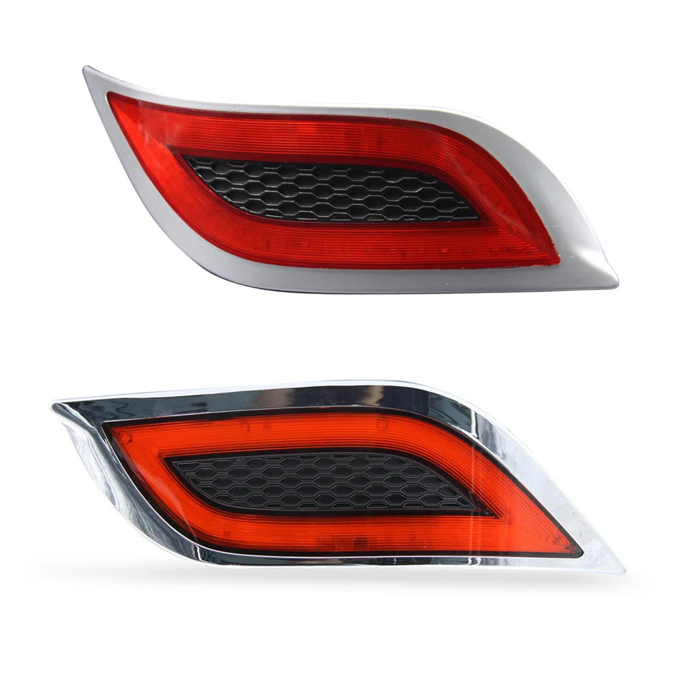 For Toyota Vios 15 NCP150 Yaris‌ 2Pcs Car Led Rear Bumper Light Reflector Driving Brake Light DRL12V Daylight Rear Fog Lamp — view 5
