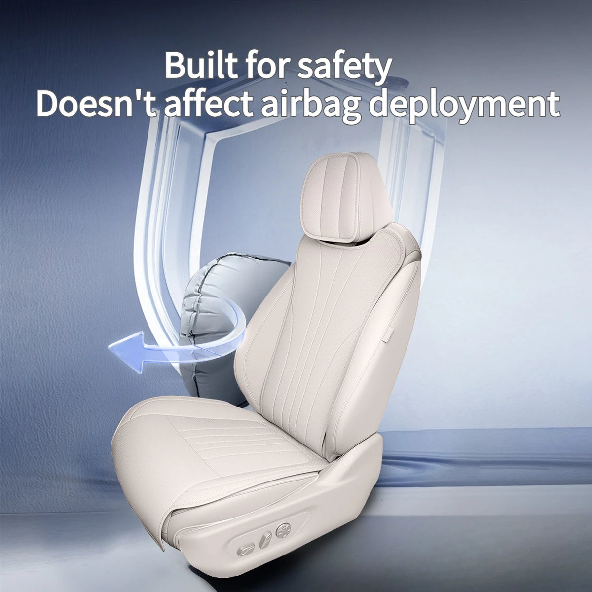 For Voyah Courage 2024-2025 Car Seat Covers Leather Seat Cushions All-season Comfortable Breathable Protective Pad Accessories — view 5