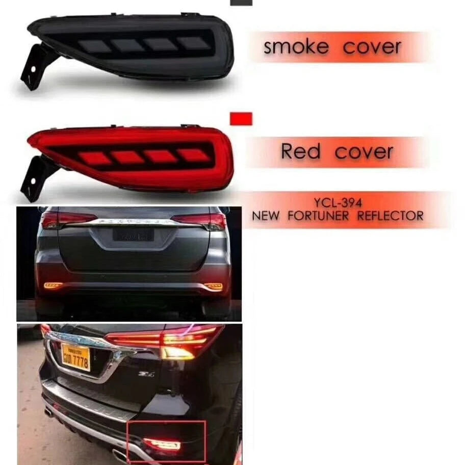Toyota Fortuner LED rear bumper light 2016-2025 view 4