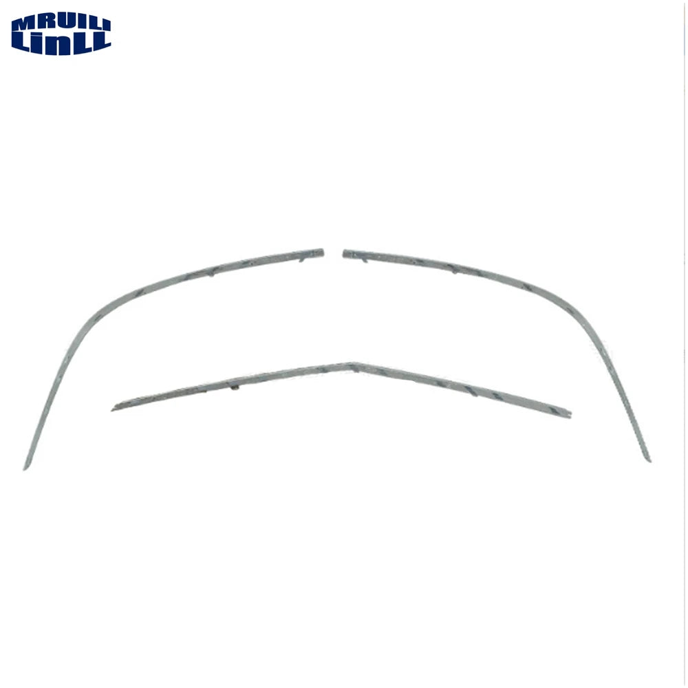 Front Bumper Lower Chrome Molding Trim 2218850021 2218850121 2218850221 For Mercedes S Class W221 S300 S350 S400 S500 S600 — view 2