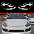 Headlamp Cover Headlight Lens Cover Headlight Glass For Porsche Cayenne 2011 2012 2013 2014 Headlight Lens — view 1