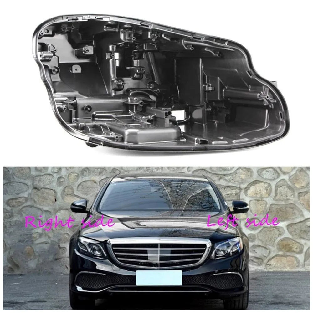 Headlight Base Auto Headlight Housing Standard & Premium For Mercedes W213 E-Class 2016 2017 2018 Headlight Back House — view 1