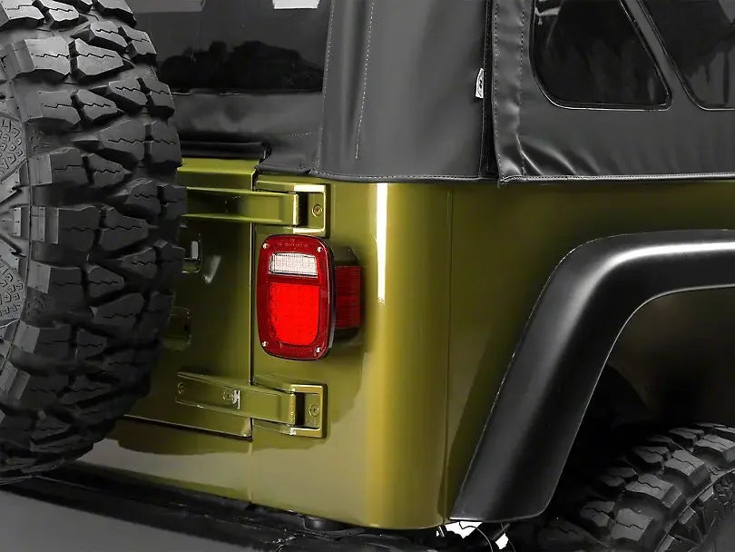 High Performance Led Tail Lights Rear Lamp Turn Signal Brake Indicator for Jeep Wrangler CJ YJ TJ Trailer Rubicon, Waterproof — view 3