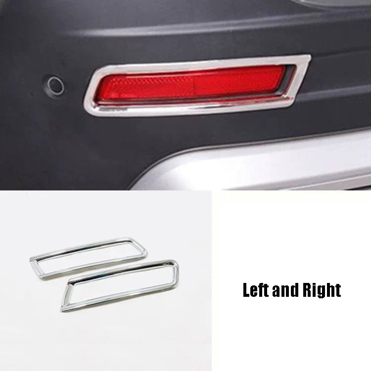 LED Bulbs / Halogen Fog Lights for Ford Territory 2020 2021 2022 2023 Can Choose Silver-plated Fog Lampshade Cover Decoration — view 6