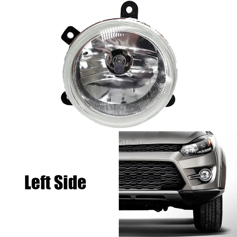 LED Bulbs / Halogen Fog Lights for JMC Vigus Work 2018 2019 2020 2021 Can Choose Fog Lampshade Cover Frame Left OR Right Side — view 3