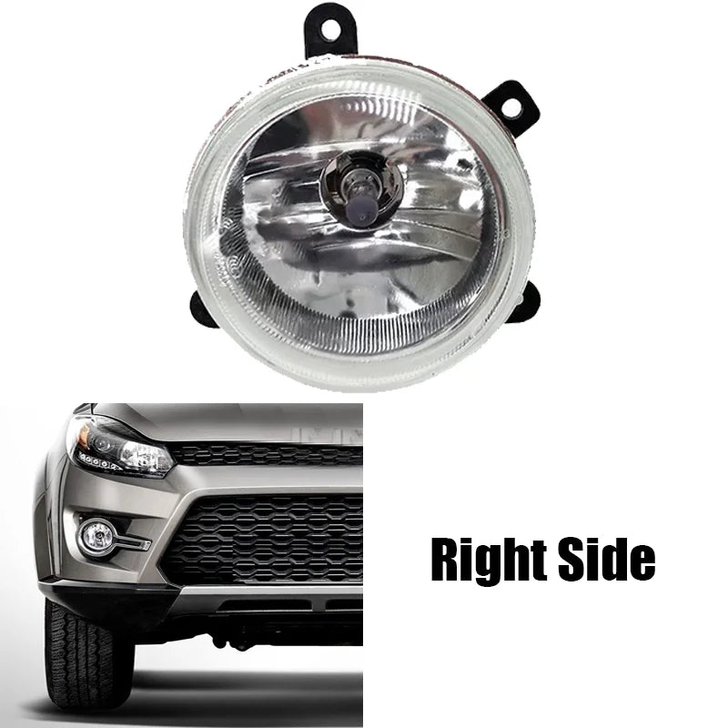 LED Bulbs / Halogen Fog Lights for JMC Vigus Work 2018 2019 2020 2021 Can Choose Fog Lampshade Cover Frame Left OR Right Side — view 4