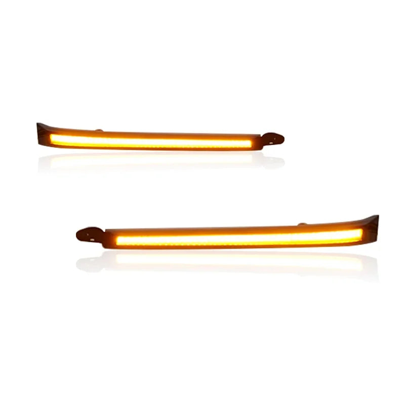 LED Daytime Running Light Dynamic Turn Signal Headlight Decor DRL For Toyota Land Cruiser 4500 4700 LC100 FZJ100 UZJ100 98-07 — view 1