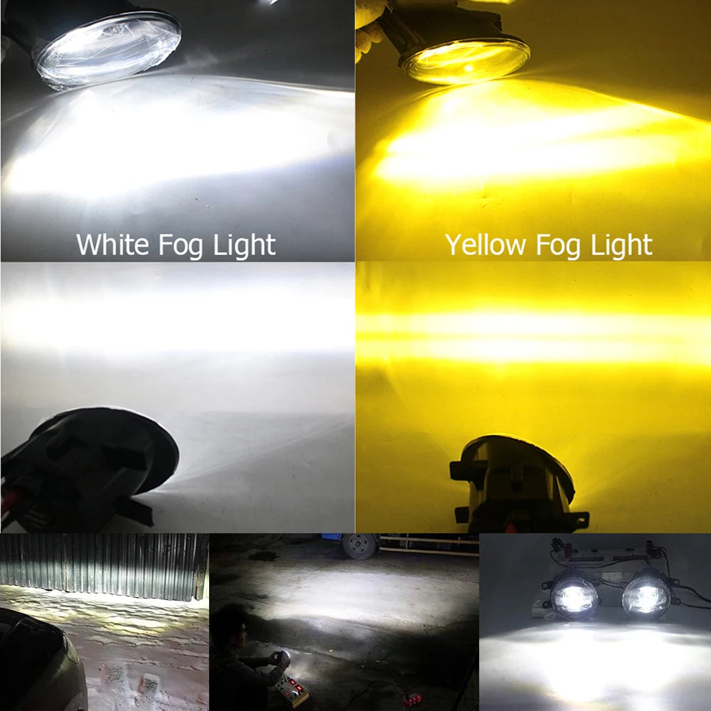 LED Fog Light Assembly with Lens DRL Daytime Running Lamp for VW Golf 6 MK6 typ 5k 2008~2012 Golf Plus / Cabriolet Variant Wagon — view 6