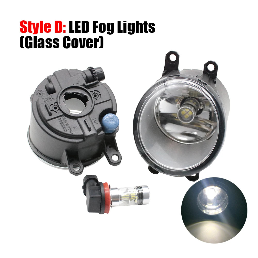 Led Fog Lights Headlight for Suzuki Kizashi 2010-2018 9-LEDs Fog Lamp Assembly DRL Car PTF Daytime Running Light Accessories — view 5