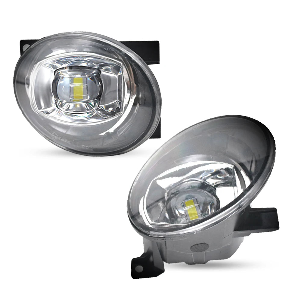 Led Lights for Volkswagen Tiguan 5N 1 Facelift 2011-2016 2 Pieces Car LED Fog Lights Assembly with Lens DRL Daytime Running Lamp — view 2