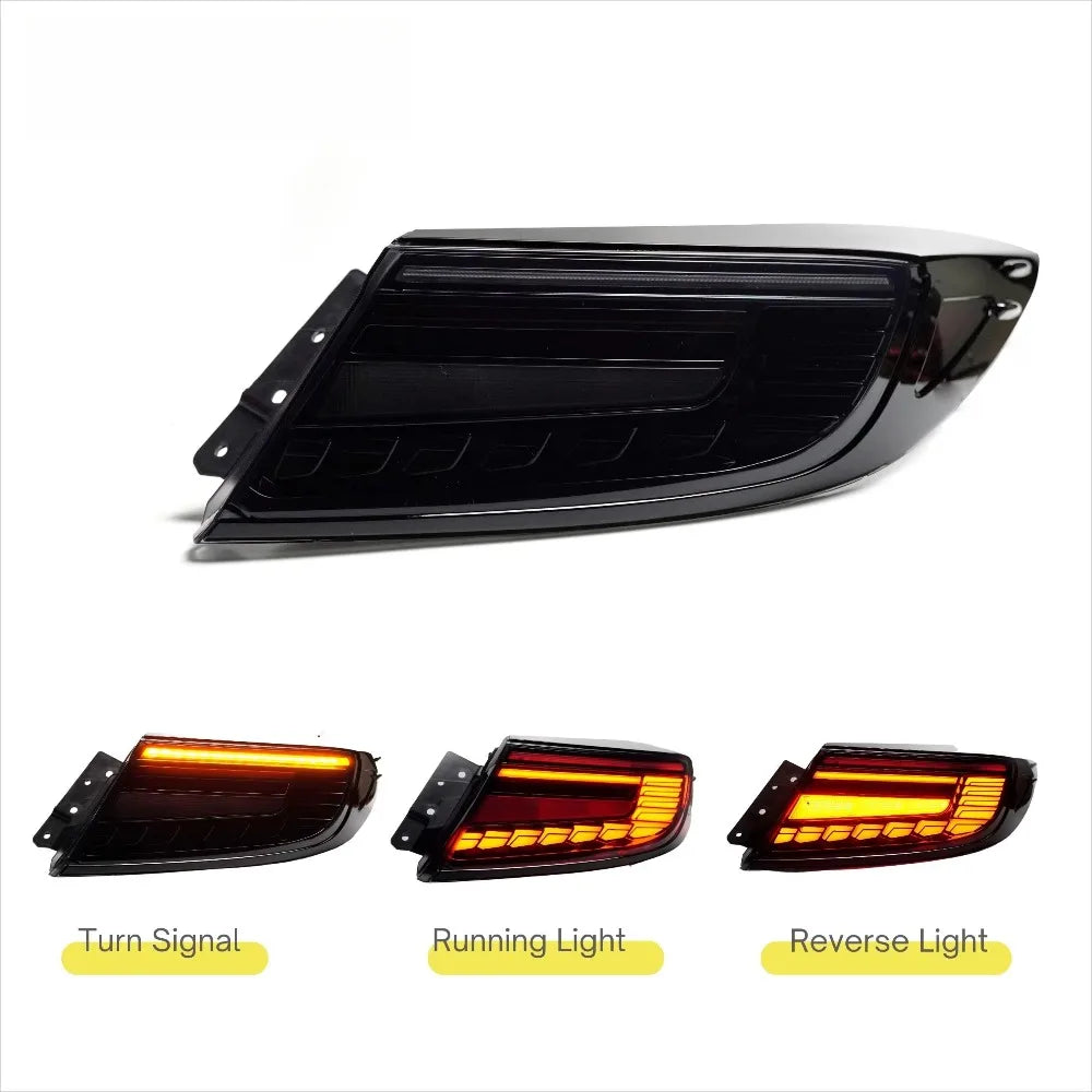 New 12V LED Taillight Modified Turn Singal Running Reverse Tail Lamp for Subaru Impreza WRX 2022-2024 Auto Parts for Subaru WRX — view 4