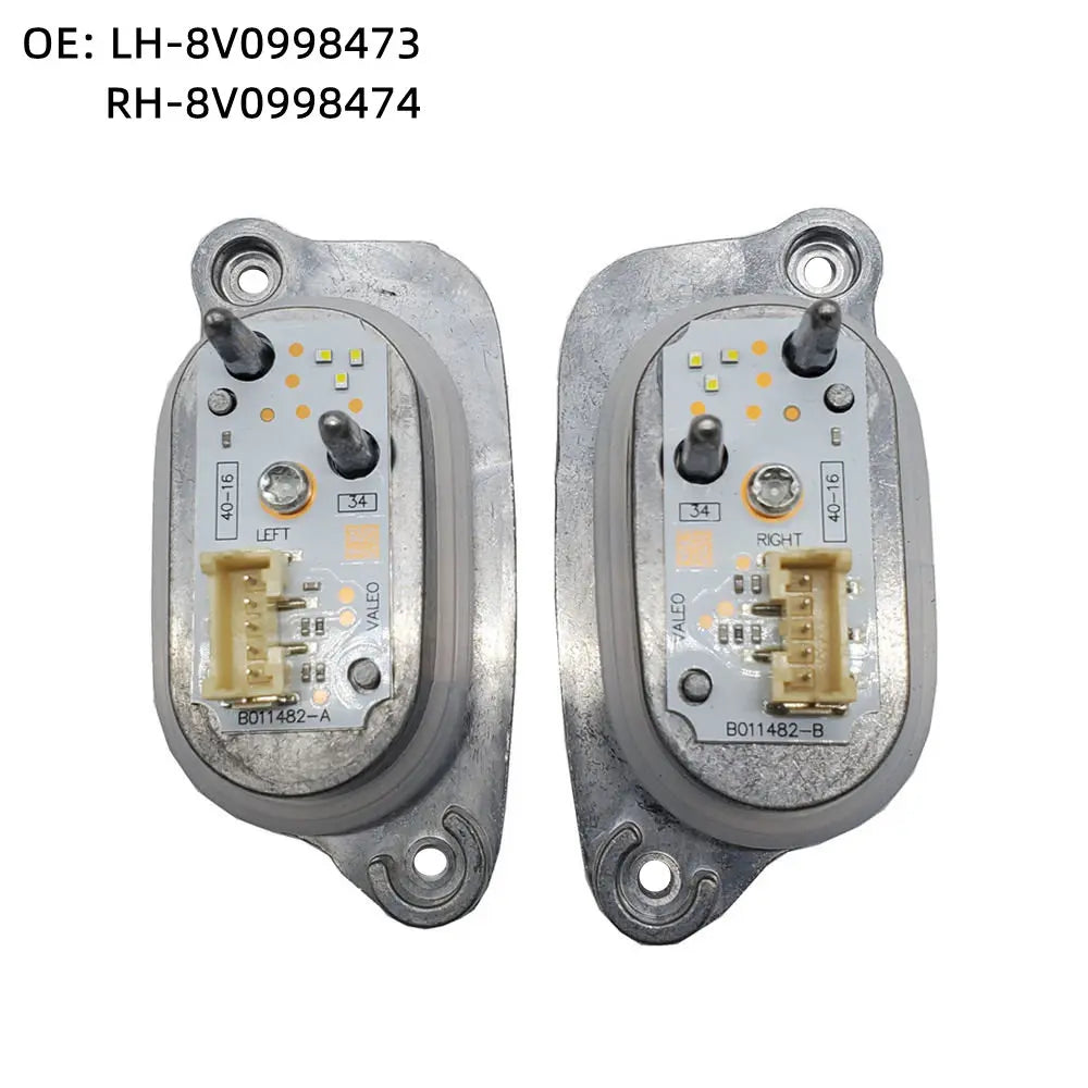 NEW AUDI A3 Xenon Headlight DRL Light Daytime Running Light OE# 8V0998473 8V0998474 For AUDI A3 S3 2017 2018 2019 — view 2