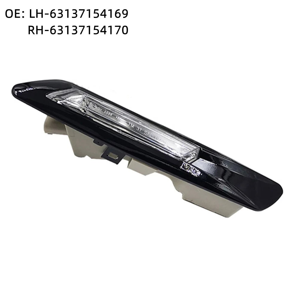 NEW Auxiliary Turning Light Side Marker Corner Leaf Plate Light OE# 63137154169 63137154170 For BMW 535LI 2011-2013 F10 F11 F18 — view 1
